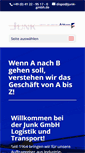 Mobile Screenshot of junk-gmbh.de